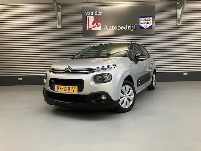 Grijs Gebruikt 2017 Citroën C3 Feel Hatchback | € 7.450 (Eerlijke prijs) - Afbeelding 1/4