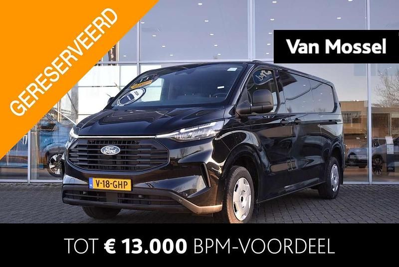 Zwart Occasion 2024 Ford Transit Custom Trend Van | € 29.945 (Goede deal) - Afbeelding 1/4