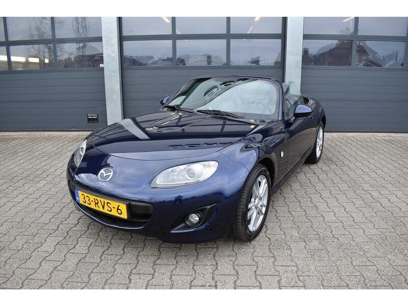 Blauw, metallic lak Gebruikt 2011 Mazda MX5 Cabriolet | € 13.835 (Eerlijke prijs) - Afbeelding 1/4
