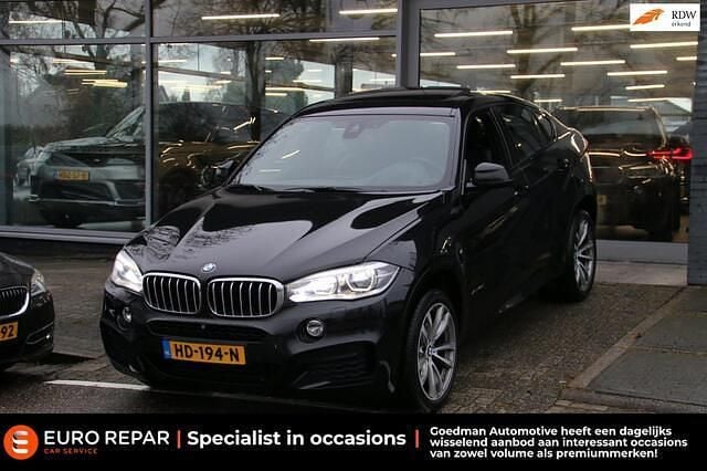 Zwart Gebruikt 2015 BMW X6 Executive SUV | € 21.995 (Goede deal) - Afbeelding 1/4