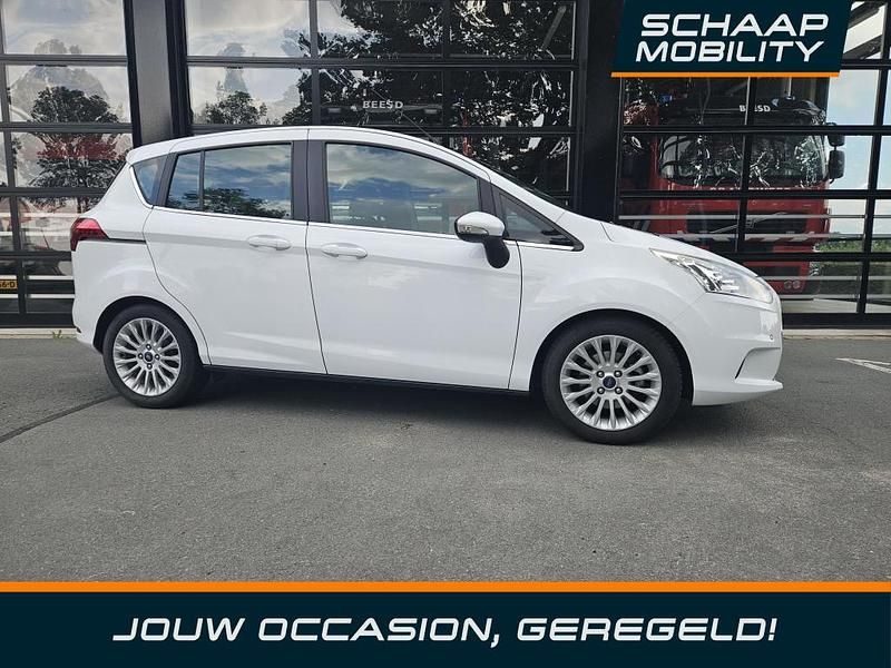 Wit Gebruikt 2013 Ford B-MAX Titanium MPV | € 6.450 (Eerlijke prijs) - Afbeelding 1/4