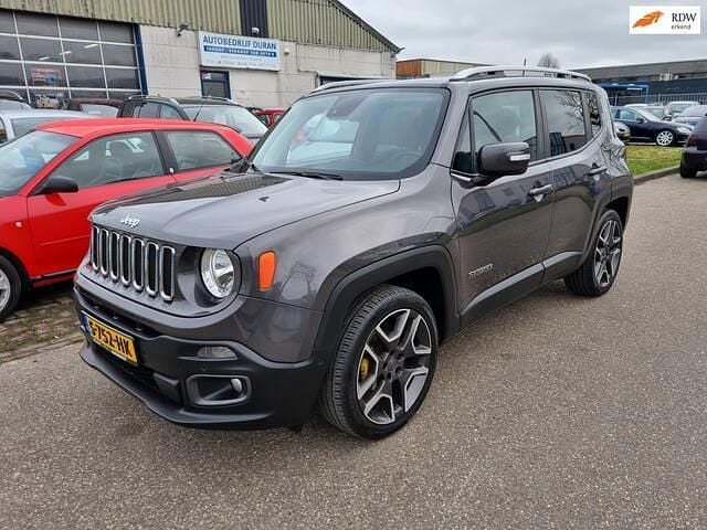 Grijs Gebruikt 2018 Jeep Renegade Limited SUV | € 10.950 (Super prijs) - Afbeelding 1/4