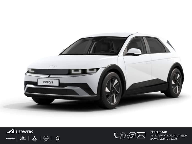 Wit Nieuw 2025 Hyundai Ioniq 5 SUV | € 42.690 (Super prijs) - Afbeelding 1/4