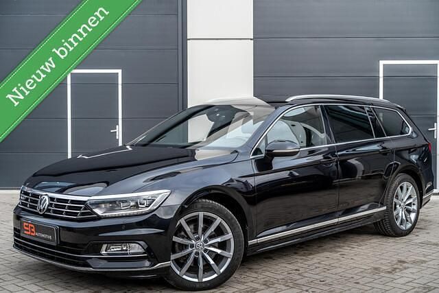 Occasion VW Passat R-line 179 PK (131 kW) 2017 Zwart Stationwagen