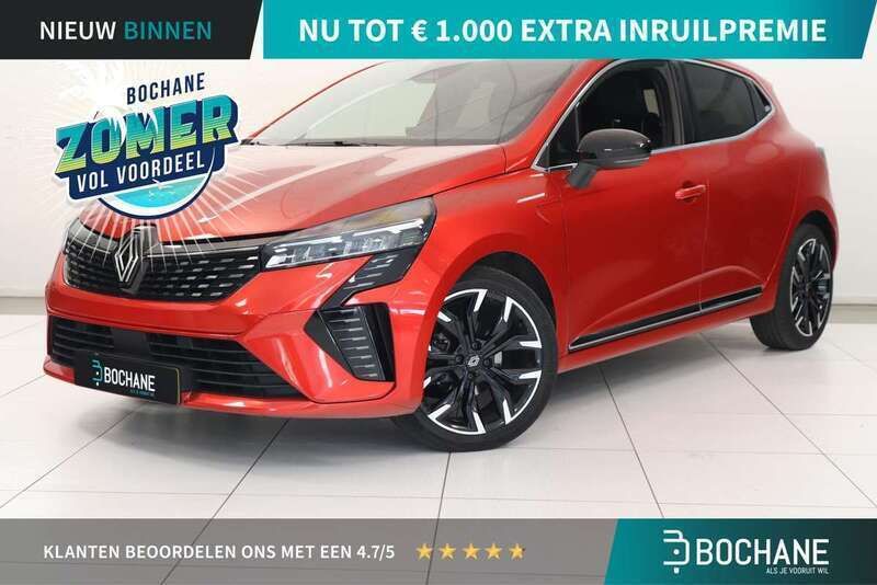 Rood Gebruikt 2024 Renault Clio V Techno Hatchback | € 20.940 (Iets duurder) - Afbeelding 1/4