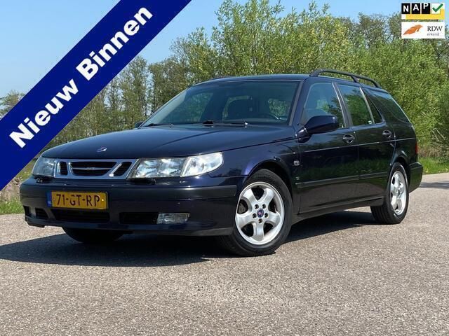 Blauw Gebruikt 2001 Saab 9-5 Stationwagen | € 2.495 (Super prijs) - Afbeelding 1/4