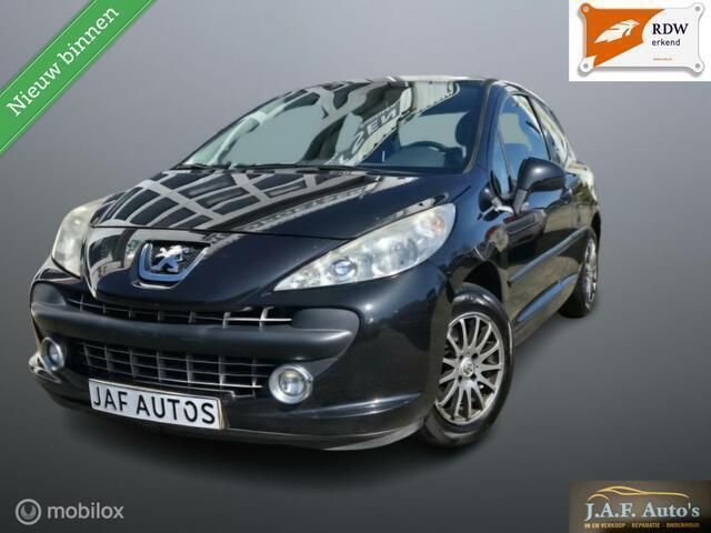 Zwart Gebruikt 2008 Peugeot 207 Hatchback | € 2.250 (Eerlijke prijs) - Afbeelding 1/4