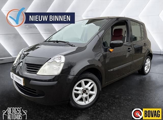 Zwart Gebruikt 2005 Renault Modus Komfort MPV | € 1.990 (Eerlijke prijs) - Afbeelding 1/4