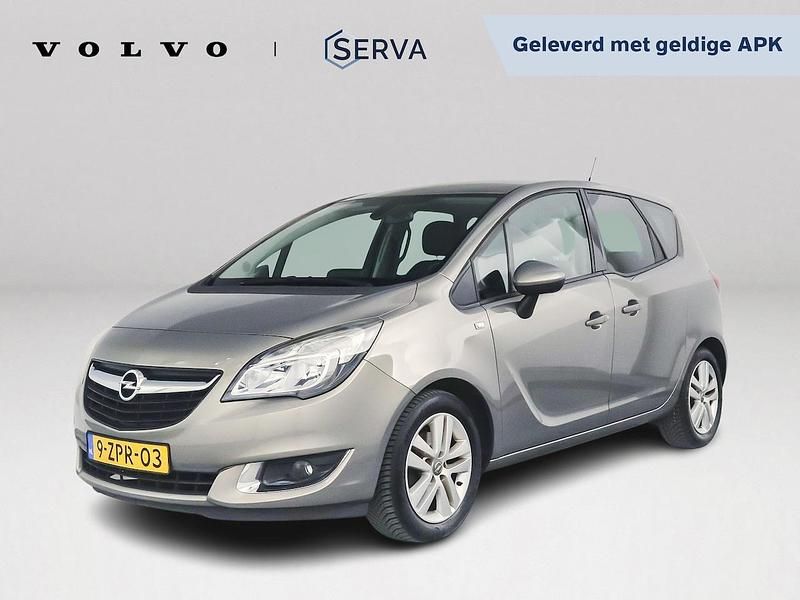 Bruin, metallic lak Gebruikt 2015 Opel Meriva Design Edition MPV | € 4.950 (Duur) - Afbeelding 1/4
