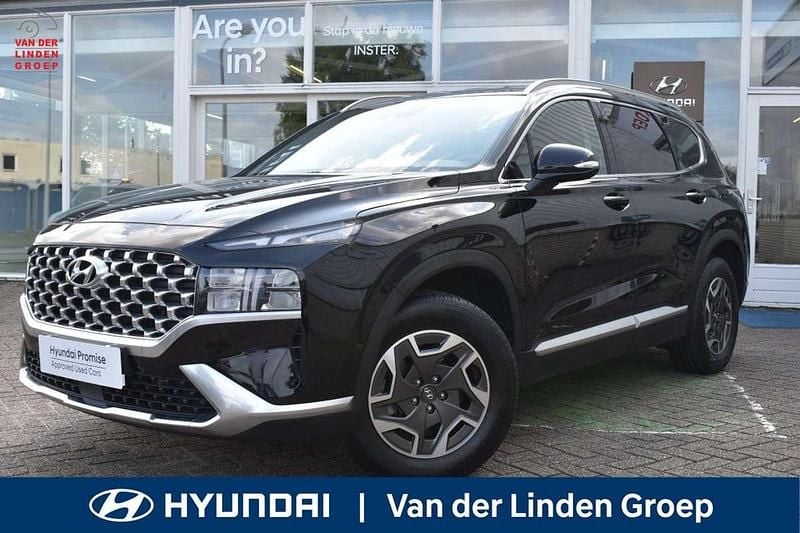 Zwart Gebruikt 2023 Hyundai Santa Fe Comfort SUV | € 44.950 (Duur) - Afbeelding 1/4