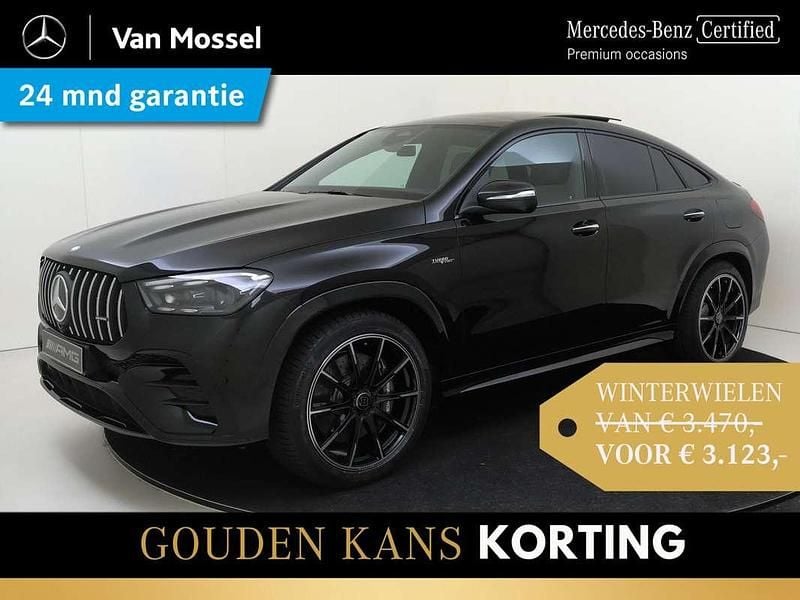 Zwart Gebruikt 2025 Mercedes GLE53 AMG Premium Plus Coupé | € 134.945 - Afbeelding 1/4