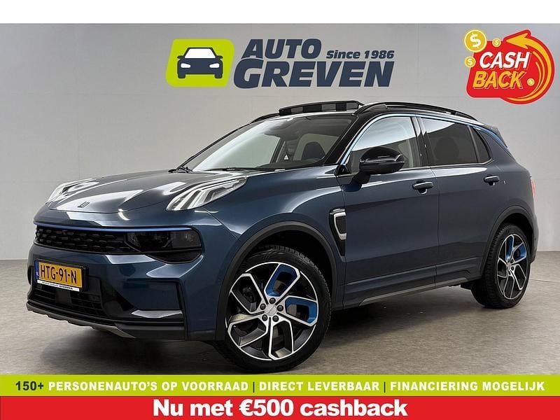 Blauw, metallic lak Gebruikt 2022 Lynk & Co 01 SUV | € 24.300 (Eerlijke prijs) - Afbeelding 1/4