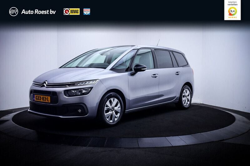 Grijs Gebruikt 2021 Citroën C4 SpaceTourer Feel MPV | € 16.125 (Eerlijke prijs) - Afbeelding 1/4