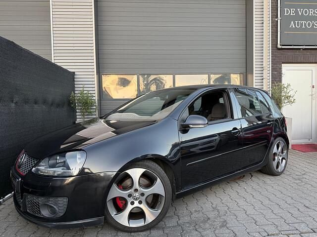 Zwart Gebruikt 2006 VW Golf V GTI Hatchback | € 4.950 (Super prijs) - Afbeelding 1/4