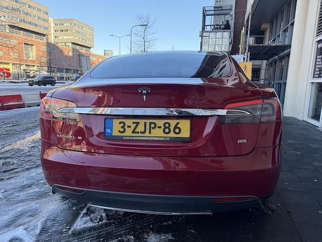 Occasion Tesla Model S 278 kW (378 PK) 2014 Rood Hatchback