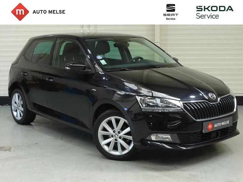Zwart Gebruikt 2019 Skoda Fabia Clever Hatchback | € 12.445 (Eerlijke prijs) - Afbeelding 1/3