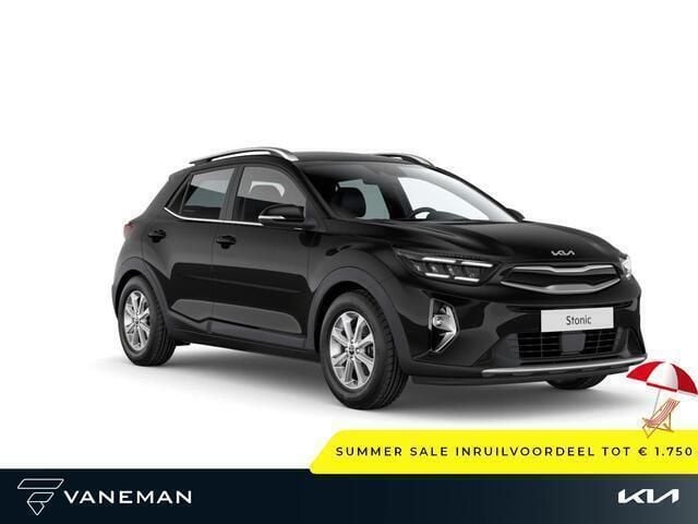 Zwart Nieuw 2025 Kia Stonic SUV | € 27.645 (Eerlijke prijs) - Afbeelding 1/2