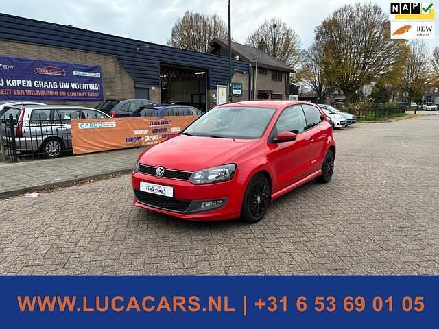 Rood Gebruikt 2011 VW Polo Comfortline Hatchback | € 1.795 (Super prijs) - Afbeelding 1/4
