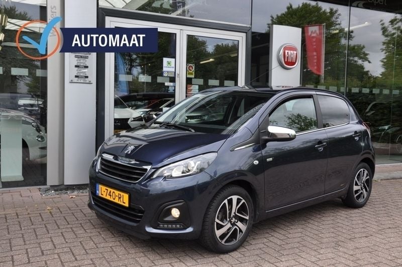 Blauw Gebruikt 2017 Peugeot 108 Allure Hatchback | € 9.950 (Goede deal) - Afbeelding 1/4