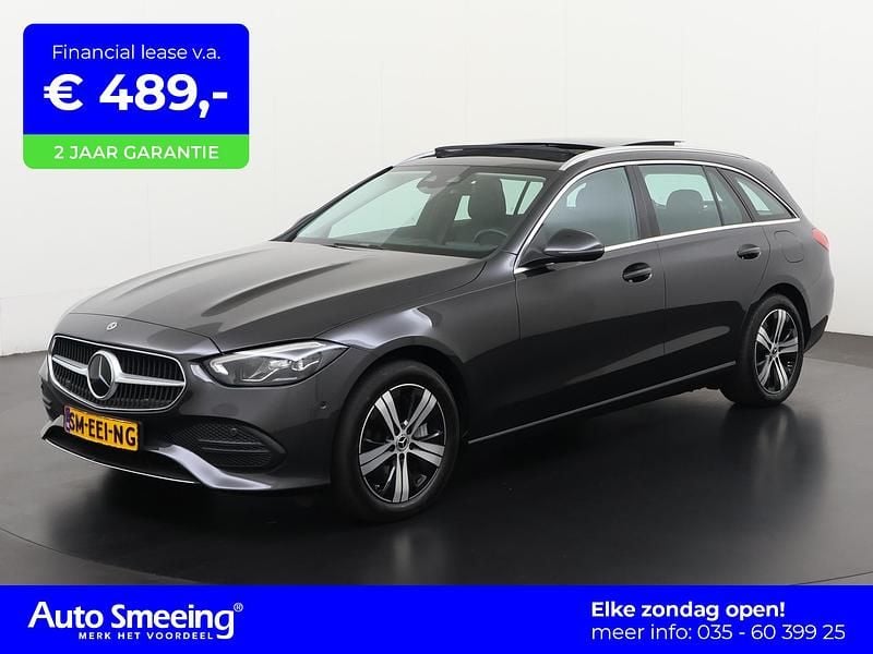 Graphite gray metallic finish (831u) Gebruikt 2023 Mercedes C300 Avantgarde Stationwagen | € 38.895 (Super prijs) - Afbeelding 1/4