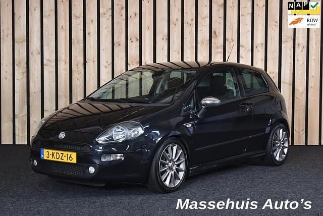 Zwart (metallic) Occasion 2013 Fiat Punto Evo Sport Hatchback | € 4.750 (Eerlijke prijs) - Afbeelding 1/4