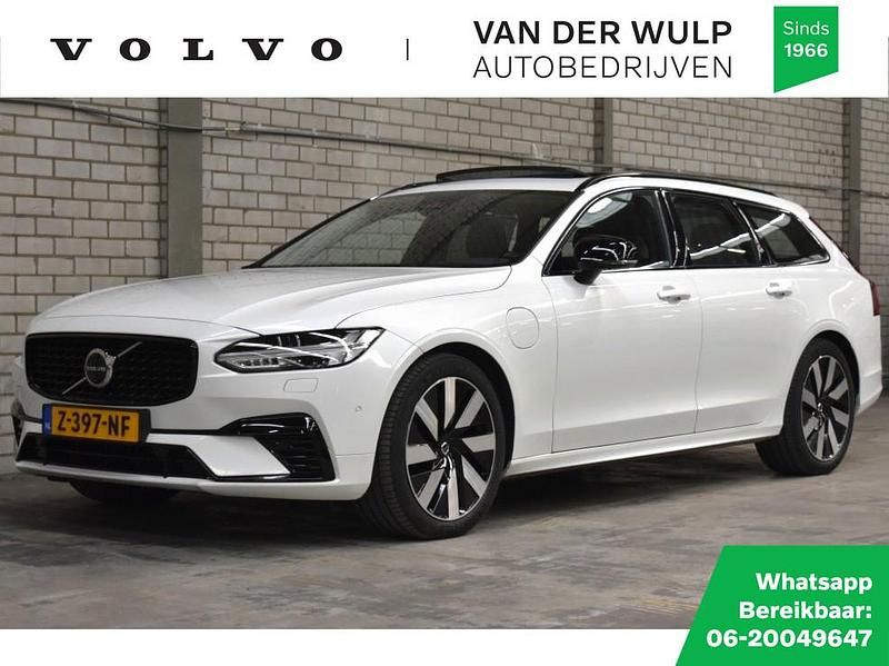 Wit, metallic lak Gebruikt 2024 Volvo V90 Ultra Stationwagen | € 44.950 (Super prijs) - Afbeelding 1/4