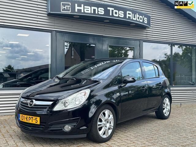 Zwart Gebruikt 2010 Opel Corsa Cosmo Hatchback | € 7.900 (Duur) - Afbeelding 1/4