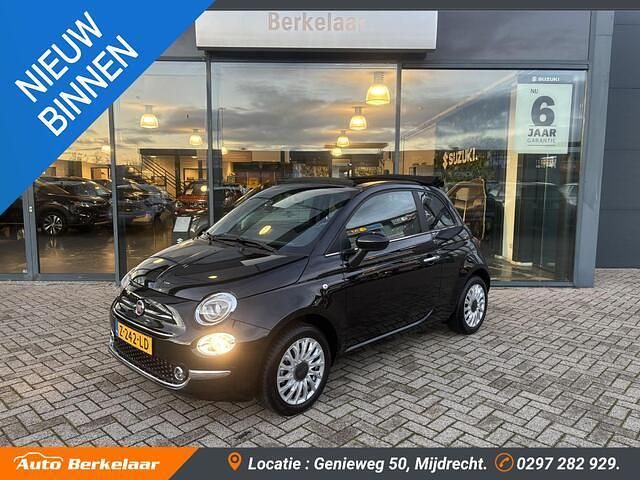 Zwart Gebruikt 2024 Fiat 500C Dolcevita Cabriolet | € 18.445 (Eerlijke prijs) - Afbeelding 1/4