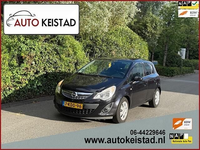 Zwart Gebruikt 2011 Opel Corsa Hatchback | € 2.950 (Goede deal) - Afbeelding 1/4