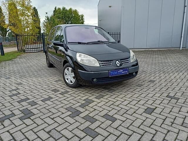 Zwart Gebruikt 2005 Renault Scénic II Dynamique MPV | € 1.240 (Eerlijke prijs) - Afbeelding 1/4