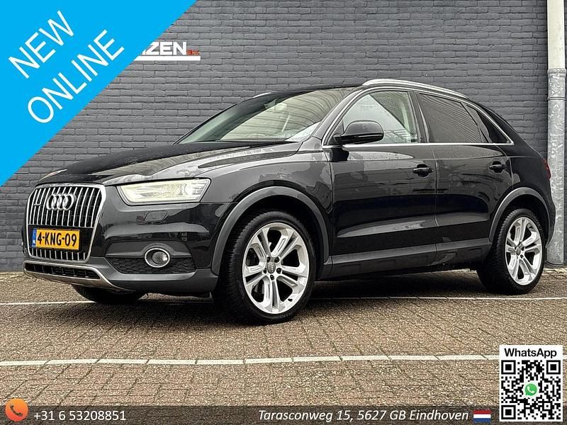 Zwart Occasion 2013 Audi Q3 Proline SUV | € 8.950 (Super prijs) - Afbeelding 1/4