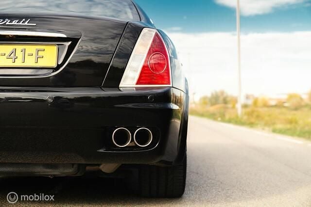 Occasion Maserati Quattroporte 400 PK (294 kW) 2007 Zwart Sedan