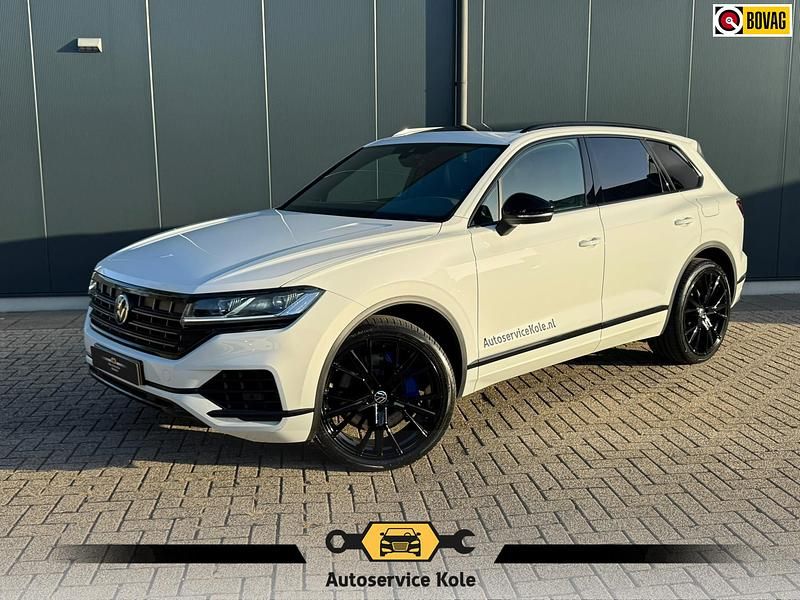 Wit Gebruikt 2021 VW Touareg SUV | € 49.835 - Afbeelding 1/4
