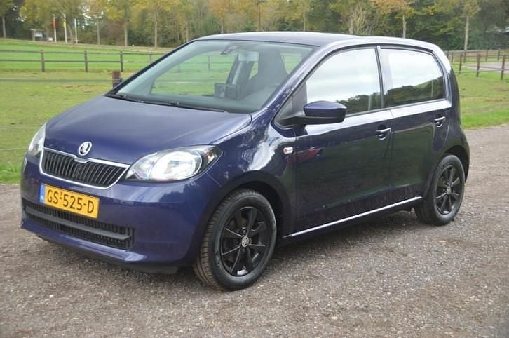 Blauw (metallic) Gebruikt 2015 Skoda Citigo Hatchback | € 6.450 (Eerlijke prijs) - Afbeelding 1/4