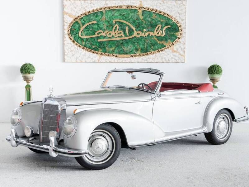 Zilver Gebruikt 1953 Mercedes 300 Cabriolet | € 650.000 - Afbeelding 1/4