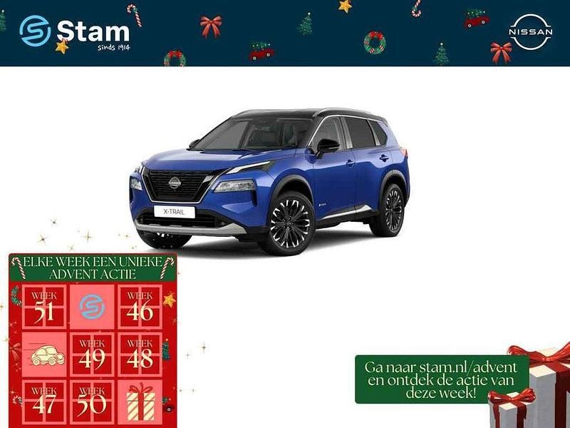 Dark grey (grijs metallic) Nieuw 2025 Nissan X-Trail Tekna+ SUV | € 57.040 (Eerlijke prijs) - Afbeelding 1/3