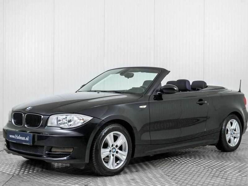 Zwart Gebruikt 2008 BMW 118 Cabriolet Cabriolet | € 9.950 (Iets duurder) - Afbeelding 1/4