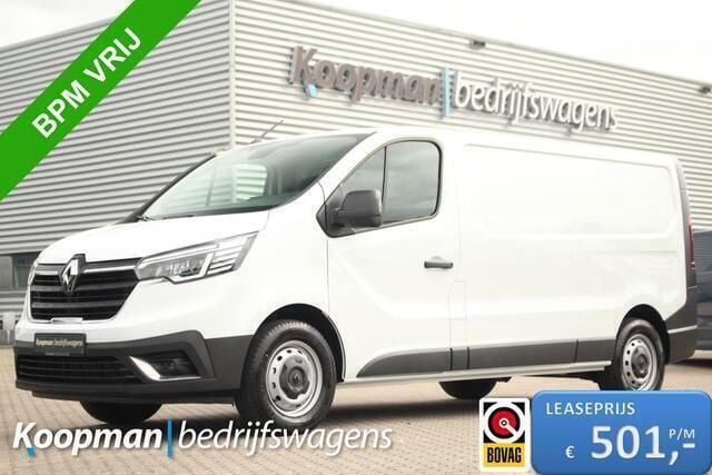 Wit Nieuw 2024 Renault Trafic LE Van | € 28.950 (Super prijs) - Afbeelding 1/4
