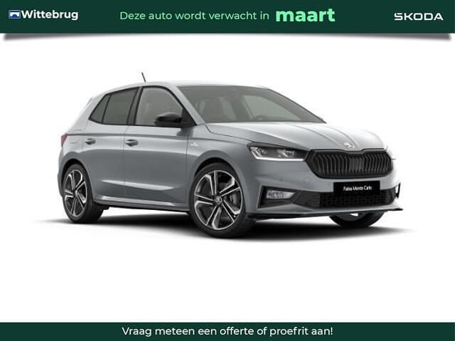 Nieuw Skoda Fabia Monte Carlo 116 PK (85 kW) 2026 Zilver Hatchback