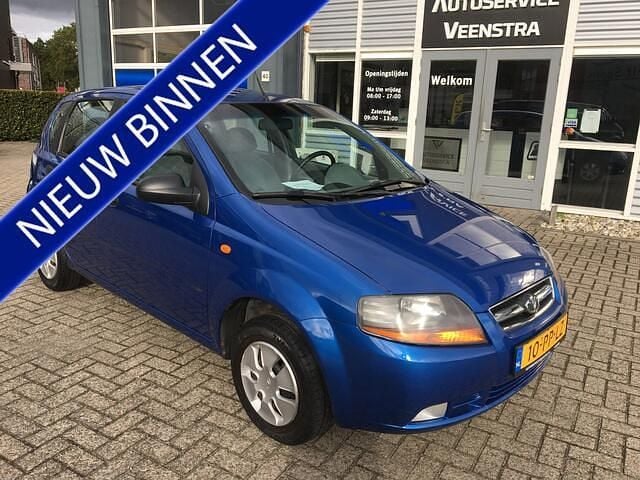 Blauw Gebruikt 2004 Chevrolet Kalos Hatchback | € 1.250 (Duur) - Afbeelding 1/4