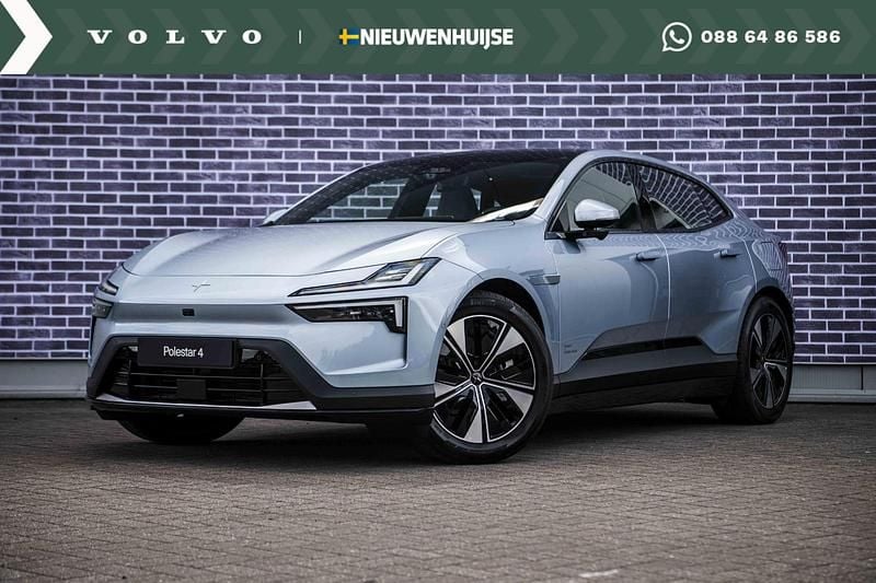 Blauw Nieuw 2025 Polestar 4 Long Range Dual motor SUV | € 68.899 (Iets duurder) - Afbeelding 1/4