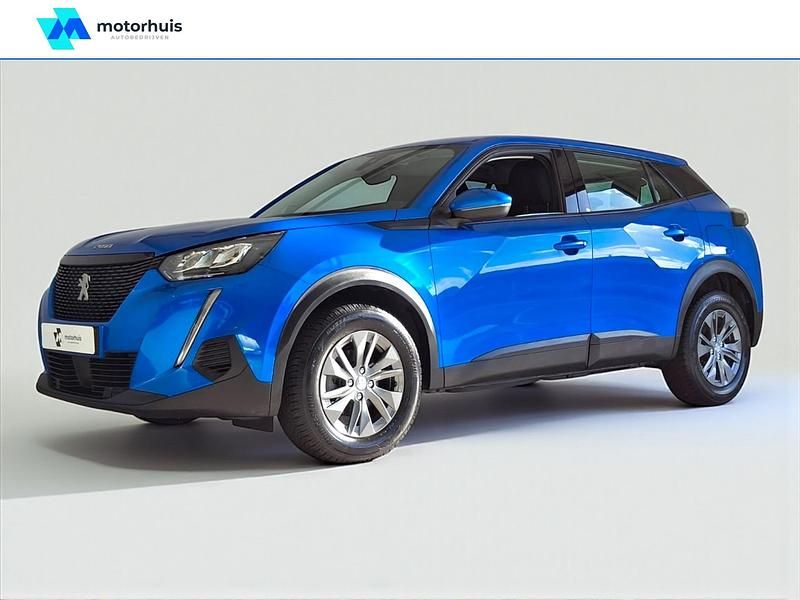 Blauw Occasion 2021 Peugeot 2008 Active SUV | € 16.940 (Eerlijke prijs) - Afbeelding 1/4
