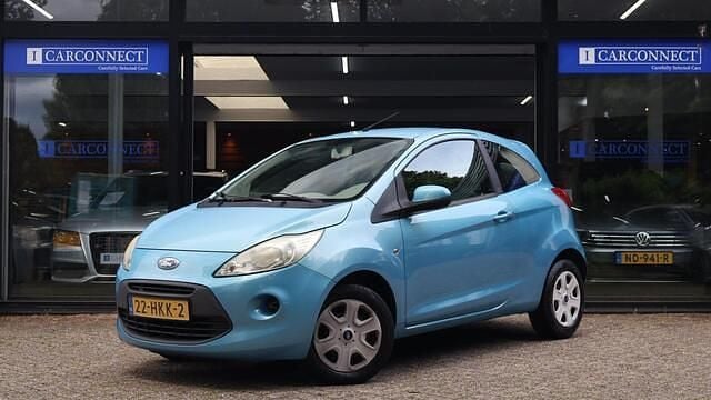 Blauw Gebruikt 2008 Ford Ka Trend Hatchback | € 2.490 (Super prijs) - Afbeelding 1/4