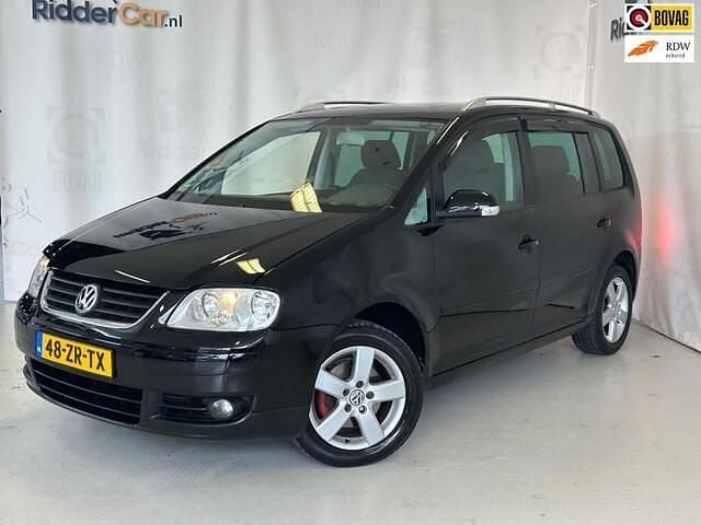 Zwart Gebruikt 2005 VW Touran Trendline MPV | € 1.799 (Eerlijke prijs) - Afbeelding 1/4