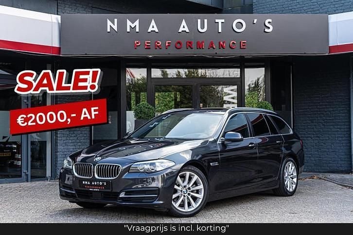 Grijs Occasion 2013 BMW 520 Executive Stationwagen | € 13.750 (Eerlijke prijs) - Afbeelding 1/4