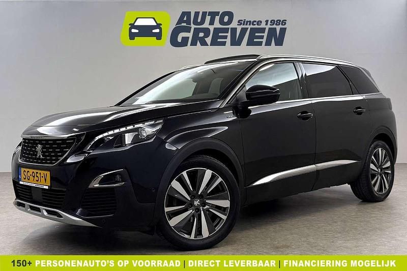 Zwart Gebruikt 2018 Peugeot 5008 GT-line MPV | € 20.700 (Goede deal) - Afbeelding 1/4