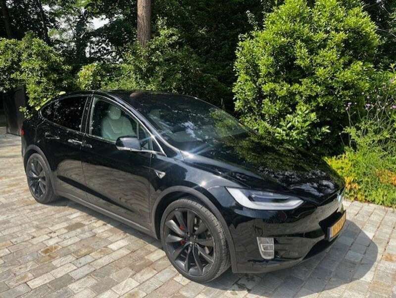 Zwart Gebruikt 2020 Tesla Model X Long Range SUV | € 52.500 (Super prijs) - Afbeelding 1/4