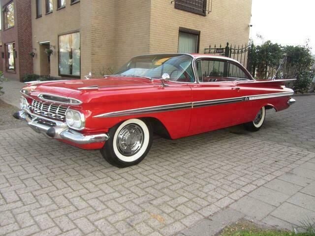 Rood Gebruikt 1959 Chevrolet Impala Sedan | € 52.950 - Afbeelding 1/4