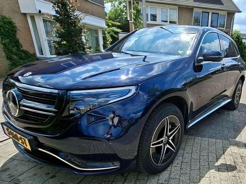 Blauw Gebruikt 2023 Mercedes EQC400 AMG line SUV | € 52.500 (Duur) - Afbeelding 1/4