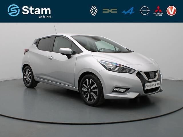 Grijs Gebruikt 2018 Nissan Micra N-Connecta Hatchback | € 13.490 (Eerlijke prijs) - Afbeelding 1/4